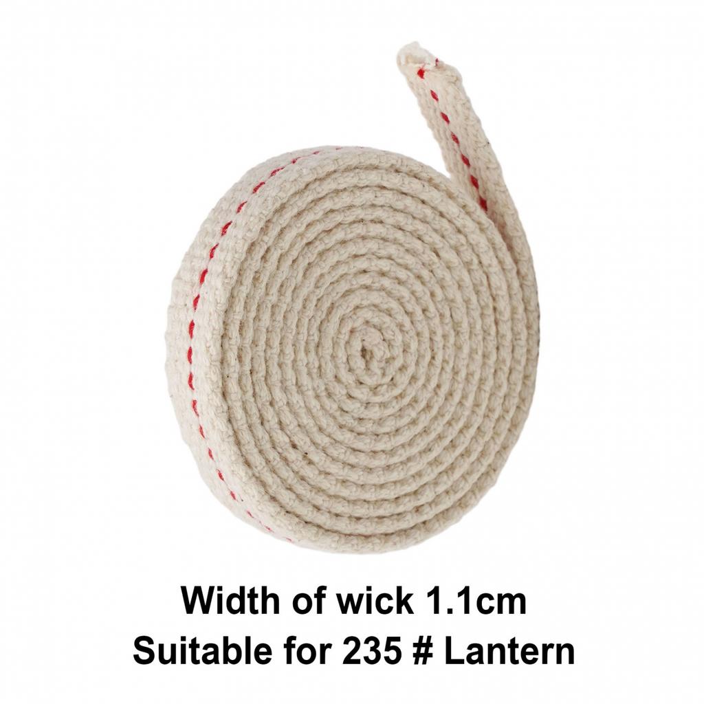 1m  Cotton Flat-wick kerosene lamp oil lamp lantern Vintage Camping lamp-wick