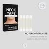 4pcs Invisible Neck Lifting Tape With 20pcs Patch Waterproof Elasticity Neck Wrinkle Removal Adhesive Stickers Face Lift Tape