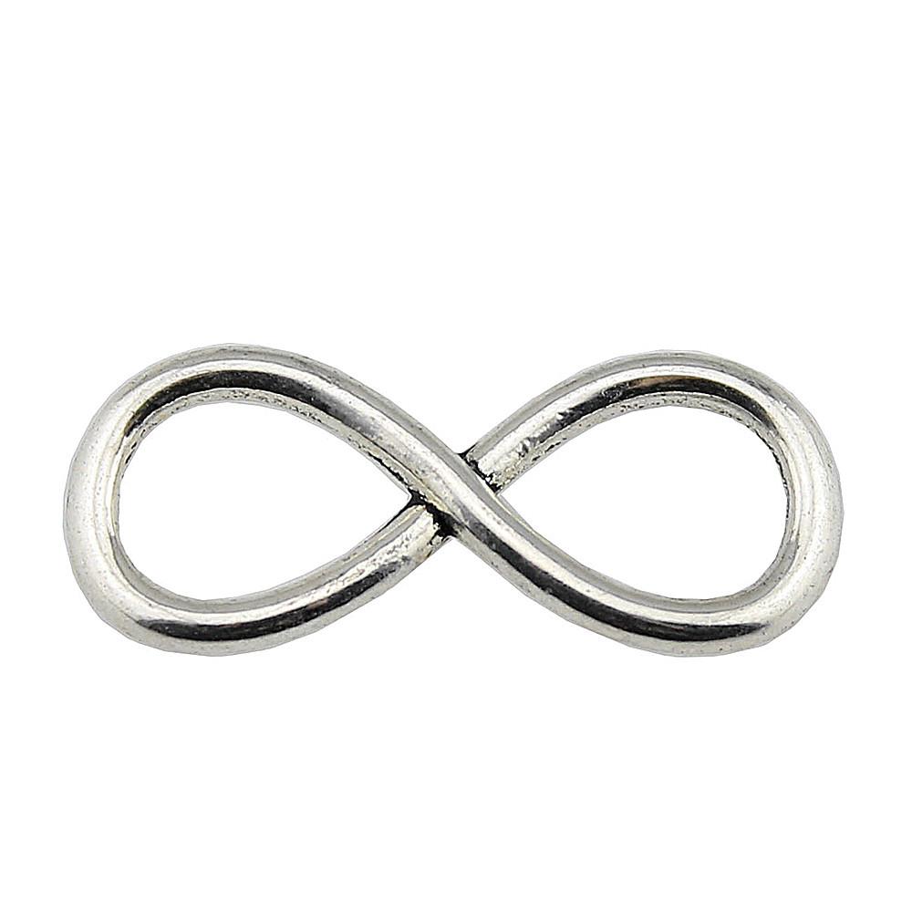 Infinity Connectors Heart Bracelets Charms Lightning Romantic Jewelry Findings