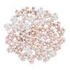 10PCS DIY Craft Hat Accessories Crystal Pearl Button Pearl Hairpins Rhinestone Buttons Headwear Clip