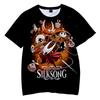 Hollow Knight Silksong Cartoon Women Men's T-shirts Anime Printed O-Neck Oversized Short Sleeves Fashion Mens Hollow Knight Clothing Streetwear