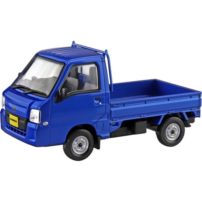 AOSHIMA 1/32 Hakura Snap Kit No.05-WB Subaru Sambar Truck WR Blue Limited Color Pre-Painted Plastic Model