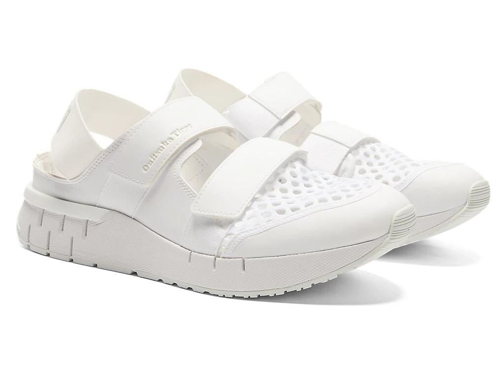 1183A966-103 Onitsuka Tiger REBILAC SANDAL WHITE WHITE (Men s) 10