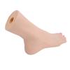 Silicone Foot Model Soft Touch Flexible Joint Positioning Realistic Mannequin Foot for Nail Art Jewerly Display Right