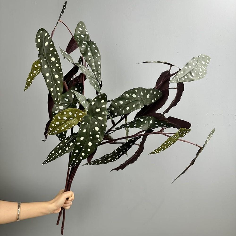 Plastic Simulation Greenery Long Branch Fake Tree Leaves Artificial Green Plants Home Office Decor