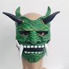 Rote Hannya Dämon Samurai Maske - Japanisches Noh Cosplay für Halloween
