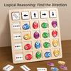 Colorful Educational Table Games Gift Montessori Toys  Enlightenment Activity