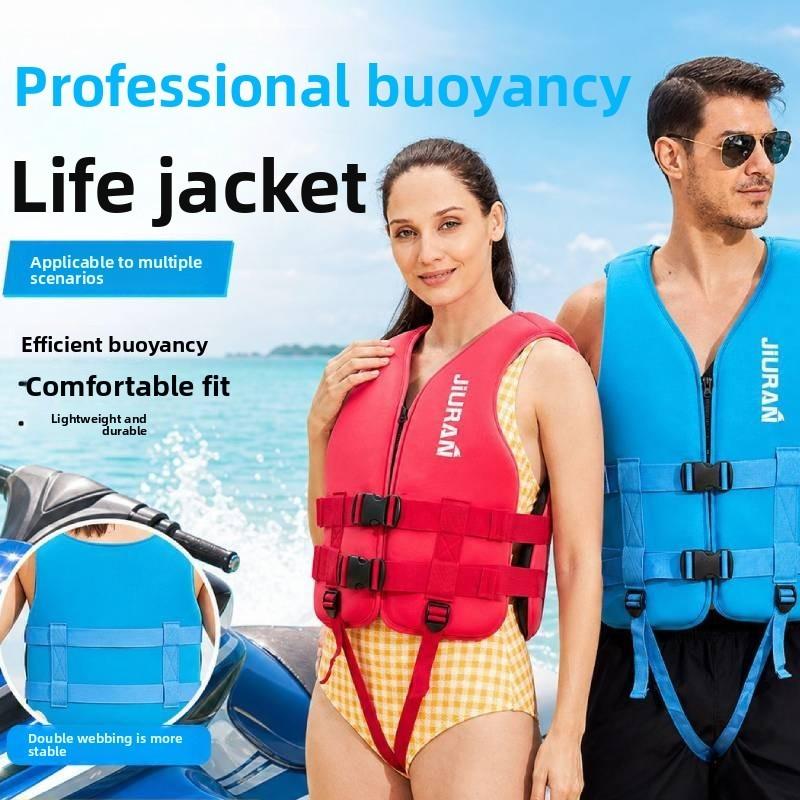 Water Safety Adult Child Life Jacket With Buoyancy Foam For Swimming And Fishing Activities