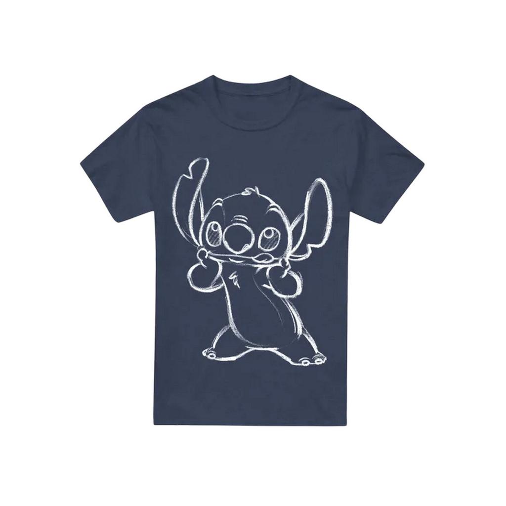 Lilo & Stitch Unisex Adult Sketch T-Shirt