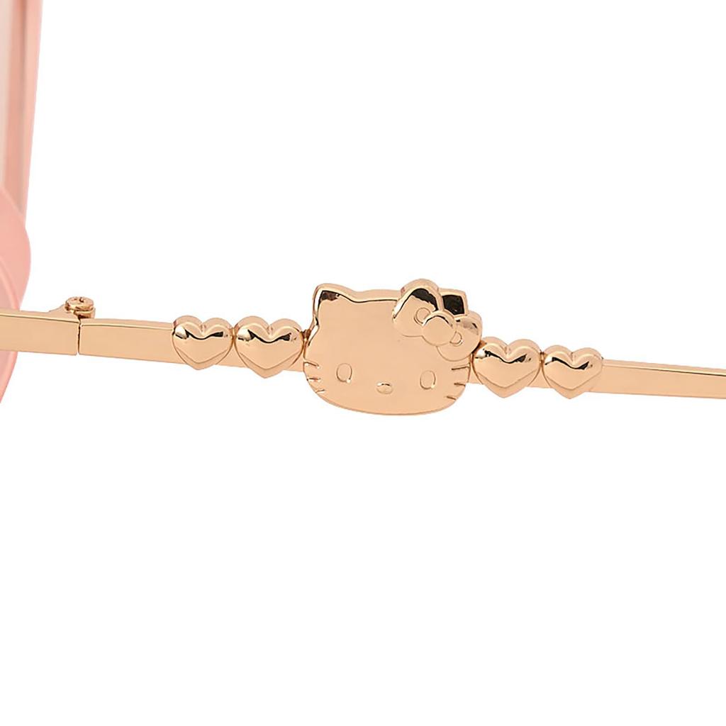 Sanrio Hello Kitty Pink Plastic Lens Plastic Nickel Alloy UV 492892 Sunglasses, Lenses (Coated), Frame (Painted), Temples (Plated), Protection,