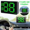 Car Universal HUD Head Up Display Digital Speedometer Projector KMH MPH Big Font Speed Meter Displayer Auto Electronic Part