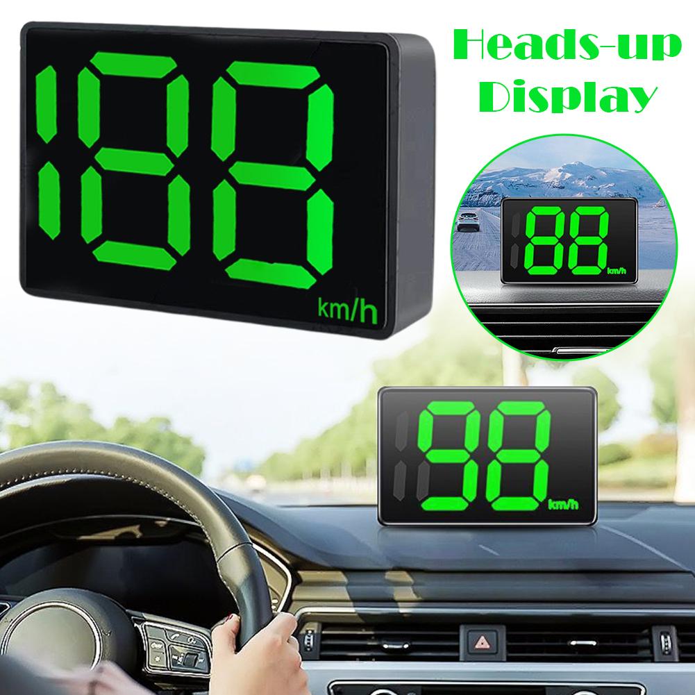 Car Universal HUD Head Up Display Digital Speedometer Projector KMH MPH Big Font Speed Meter Displayer Auto Electronic Part