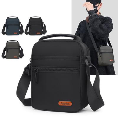 Herren Umhängetasche Große Kapazität Pendeln Vertikale Umhängetasche