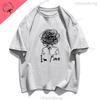 Lm Fine Printed TShirt Top Summer Versatile Clothing Funny Pattern TShirts Unisex Graphic Tees Loose Casual Top 100 Cotton