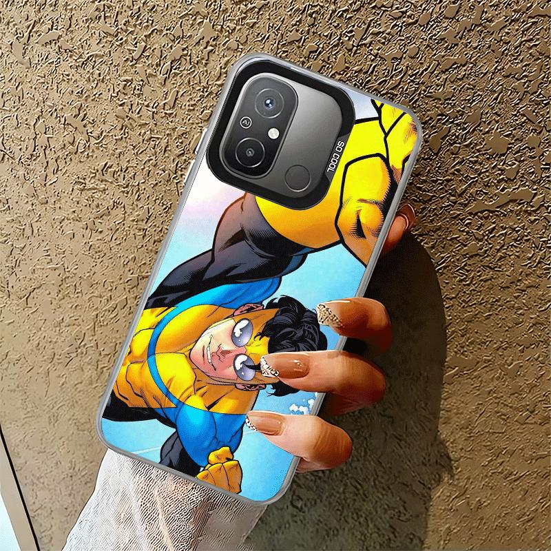 I-Invincible Anime Shockproof Phone Case for Xiaomi Poco X7 X6 X5 X3 Pro F7 Ultra M8 Redmi 15C 15 14C 13C 12C 10C 13 12 10