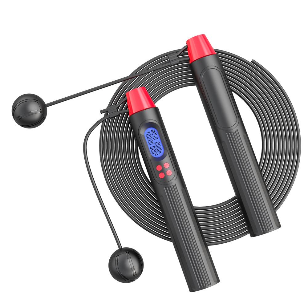

S08 Cordless Weighted Jump Rope with Bearing Steel Wire for Fitness & Sports