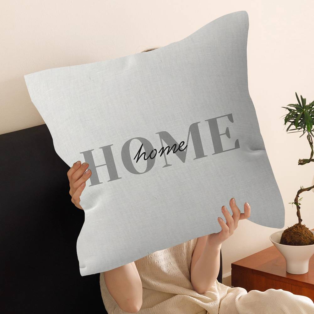 Flower Love Pattern Cushion Cover Car Throw Pillow Case For Sofa Car Christmas Gift 40x40cm 45x45cm