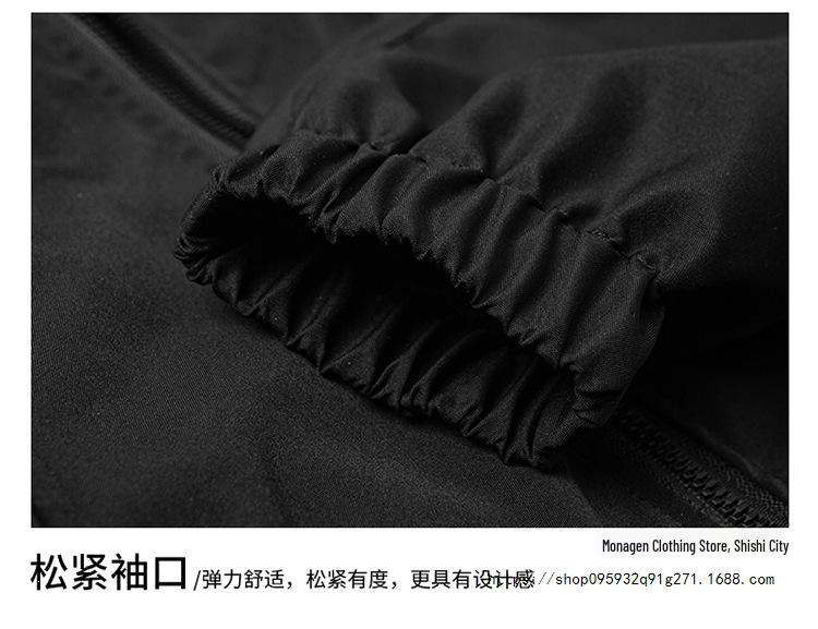 2026 Retro Men's Lightweight Flight Jacket - Spring/Autumn Stand-up Collar Trend.