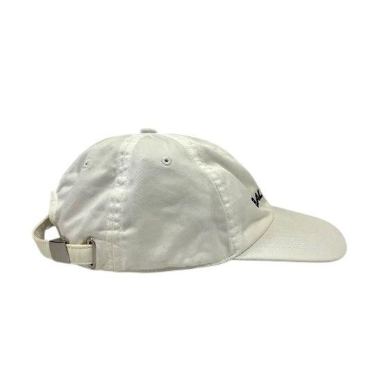 Used Balenciaga BALENCIAGA 452245 352B4 Cap Hat Cotton Logo Embroidery L White White