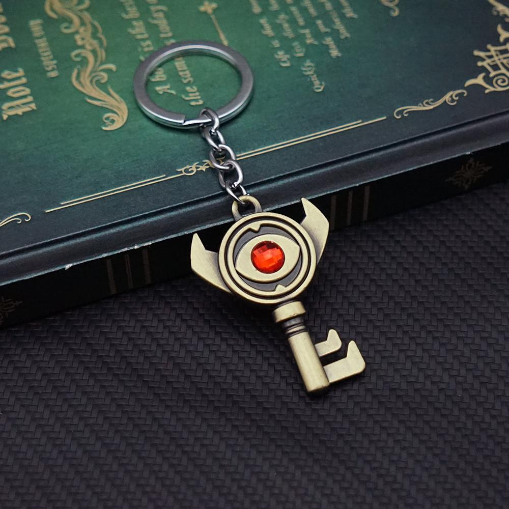 Tears of The Kingdom Keychain Breath of the Wild Key Chain Keychains for Men Game Accessories Car Key Ring Pendant llaveros