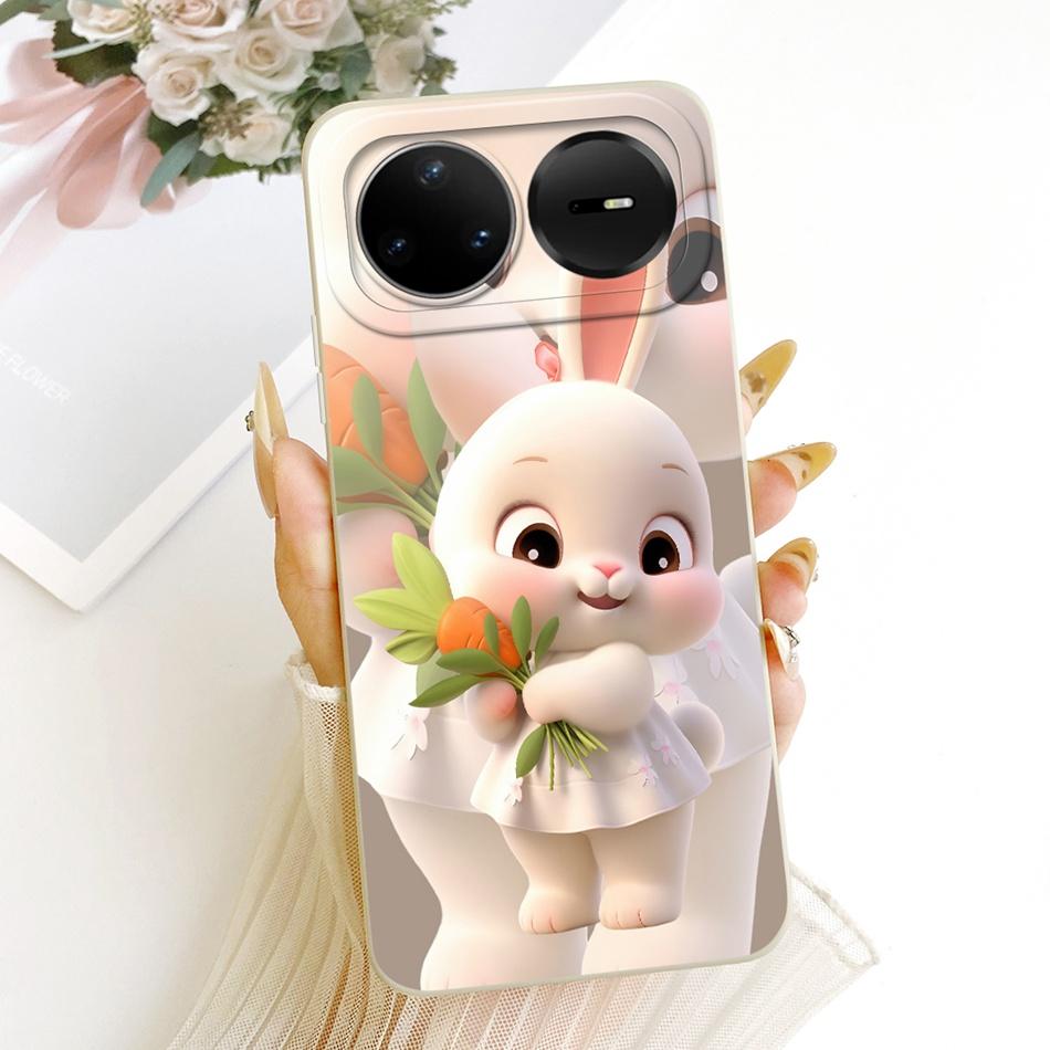 For Huawei Nova 15 Pro 15 15Ultra 2026 Cute Cat Flower Cartoon Phone Case For Huawei Nova15 15Pro Soft Silicone Covers Bumpers