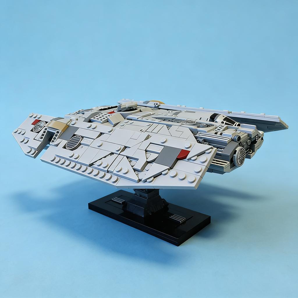 NEW Spaceship Battle Building Blocks  641PCS MOC - Luthen's Fondor Hullcraft DIY Assembly Bricks Model for Children Toys Gifts