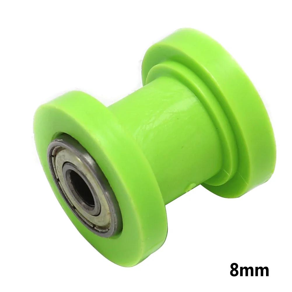 Roue à galets de chaîne d'entraînement 8/10 mm, curseur de poulie, roue de tendeur, guide pour moto Enduro, Motocross, PIT, Dirt Bike, ATV, CRF, CR, XR