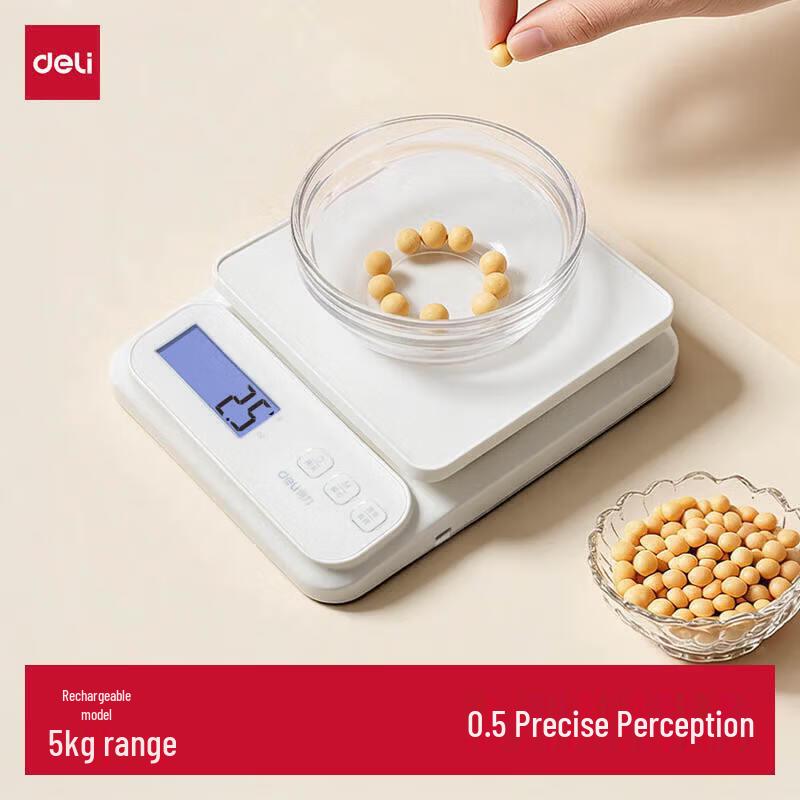 Deli Rechargeable Digital Kitchen Scale