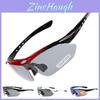 Outdoor Polarized Cycling Sunglasses With Five Interchangeable Lenses For All Weather