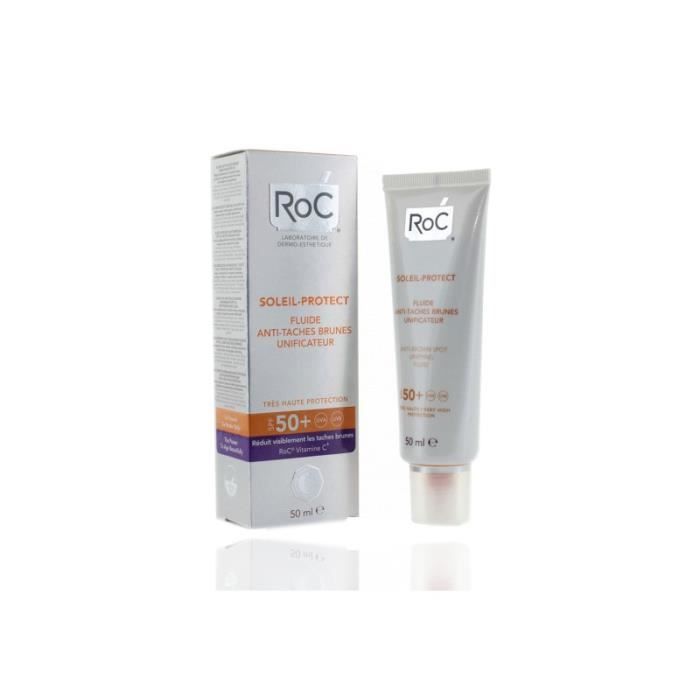 Roc Soleil Protec F50+ Fluido unificante Antimanchas 50Ml