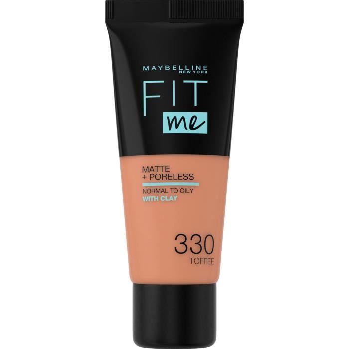 Maybelline Fit Me Fond de Teint 330 Caramel Doré 30ml