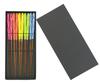 Aoba Chopsticks Gift Natural Amedama 5 Piece Set Set, Wood, Nejiri,