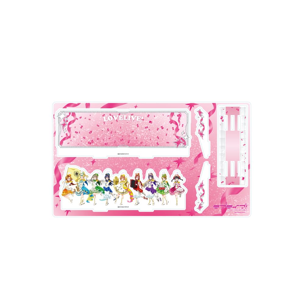 Love 01 Lineup Design Parade Premium Acrylic Diorama Plate Live! ver. [Original Illustration]