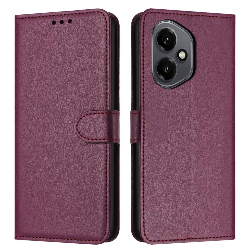 For Honor 400 5G (Global) Case Stand Wallet Leather Phone Cover with Strap