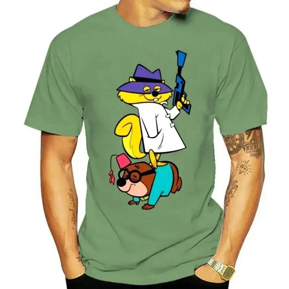 Secret Squirrel Retro Hanna Barbera Cartoon Poster Fan Men'S T-Shirt Size S-4xl Retro Tee Shirt