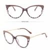 TR90 Anti Blue Light Blocking Glasses Frame Women Luxury Designer Retro Eyeglasses Ladies Optical Frame  Trend gafas