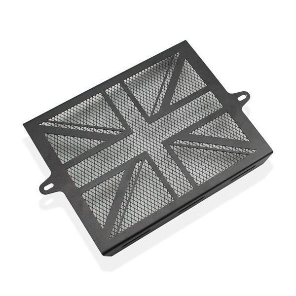 Black Aluminum Alloy Motorcycle Radiator Net for Triumph - 1 Piece One Size
