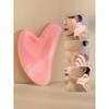 2pc Set Of Pink Facial Gua Sha Massager Tool, Body Massage Roller For Meridians Scraping, Facial Beauty Lifting Massager