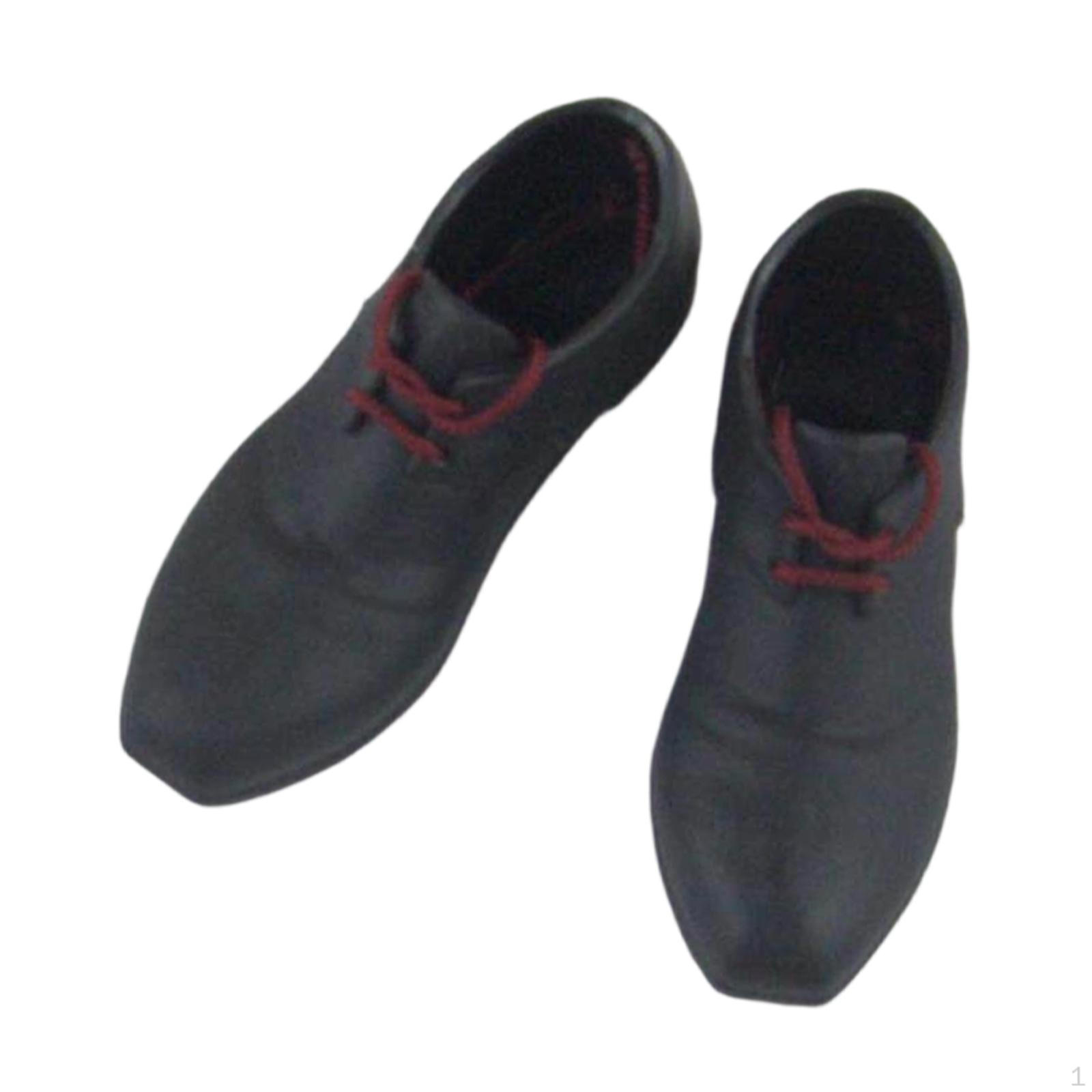 

1/6 Scale Figure Shoes Male Action Figures Shoes,Formal Footwear Fashion Costume Accessories
