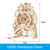Robotime ROKR DIY 3D Wooden Puzzle Gear Model Building Kit Toys Gift for Children Teens