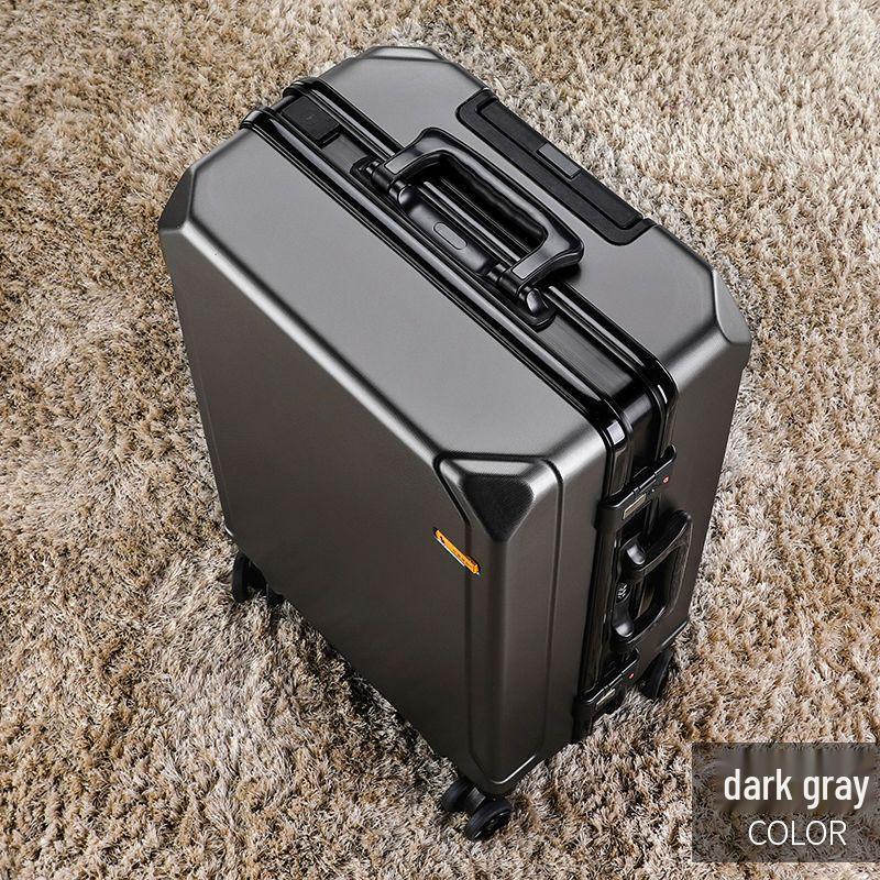 Men's Sturdy Thickened Travel Trolley Suitcase with Silent Wheels (2025 Model)