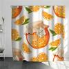 Giraffe With Colorful Glasses Shower Curtain Fashion Simple Design Home Decorative Curtains For Bathroom Art Painted Decor Cloth