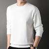 Men's Spring and Fall Thickened Round Neck Long-sleeved Loose Large Size Pullover Long-sleeved