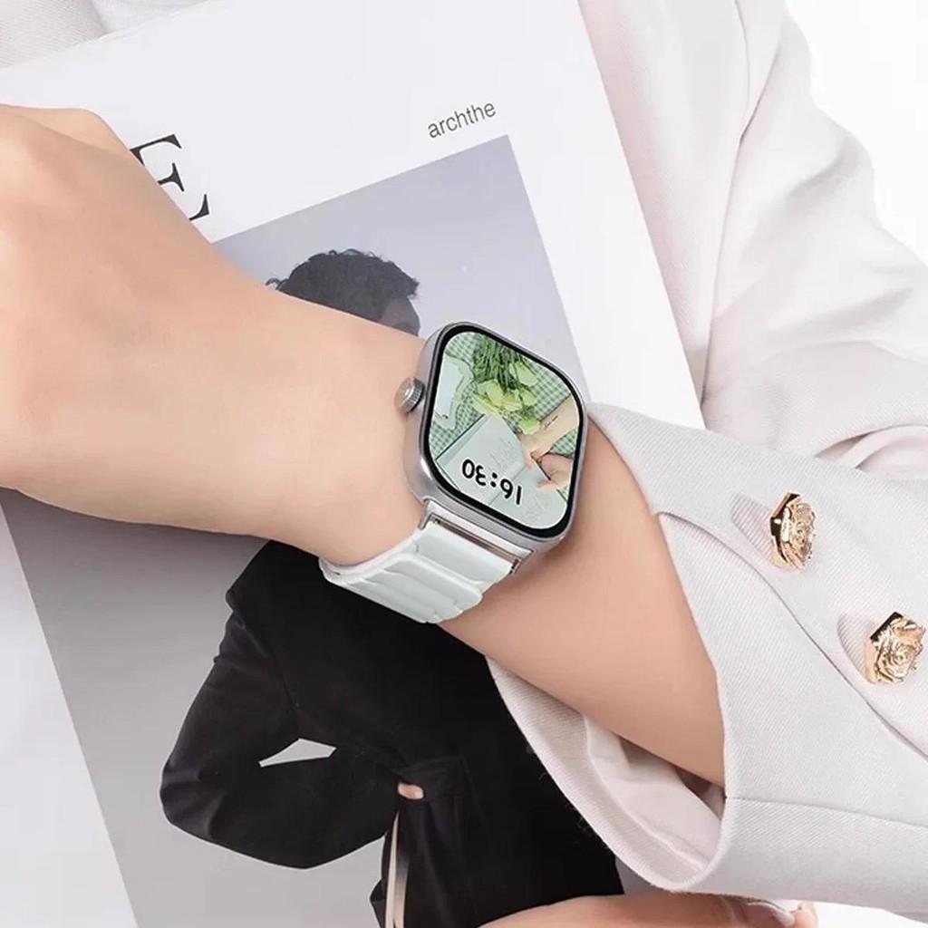 Curea Magnetică din Silicon pentru Redmi watch 5 watch 4 Curea Bandă Sport pentru Mi band 9pro 8pro Brățară Respirabilă Accesorii Correa