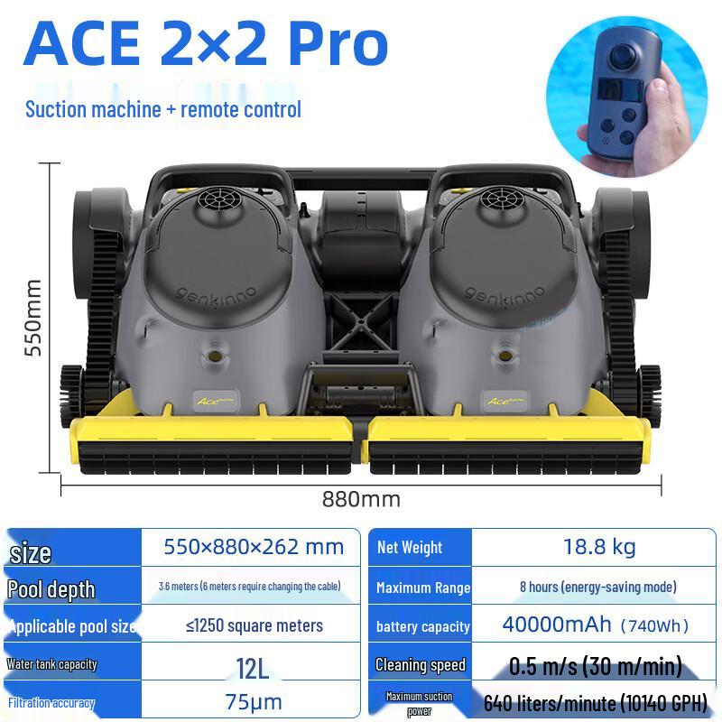GENKINNO Robotic Pool Cleaner