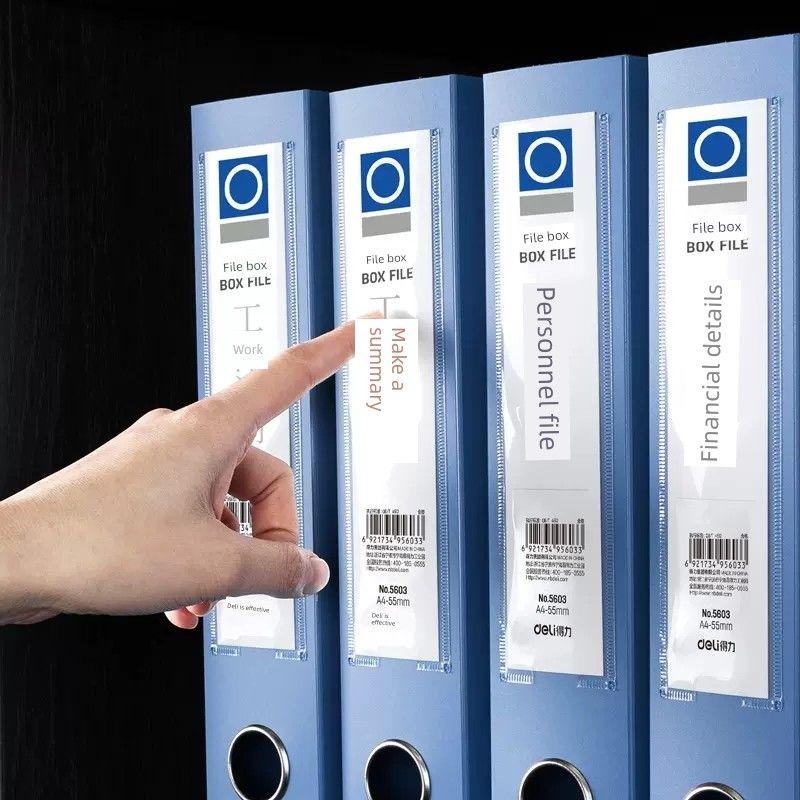 Deli Data Thickened Folder File Box