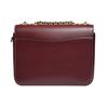 Coach Madison 23 Glossy Flap Chain Leather Small Square Crossbody Shoulder Bag Women Bags Burgundy 5211-B4WN