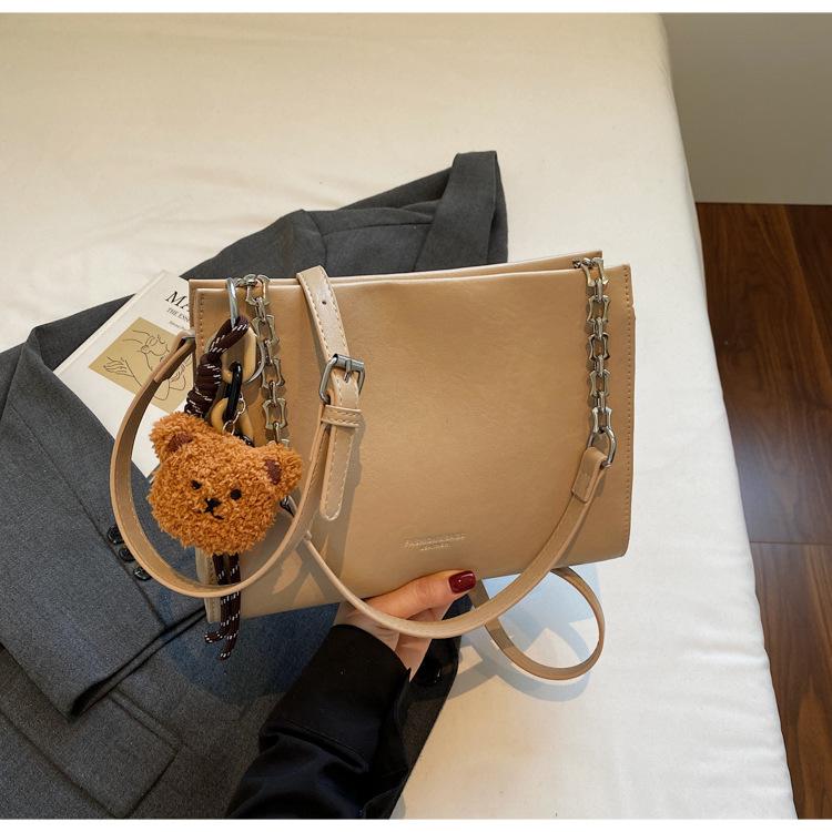 Large Capacity Commuter Tote Bag 2025 Summer New High-end Texture Underarm Bag Fashionable and Versatile Shoulder Bag