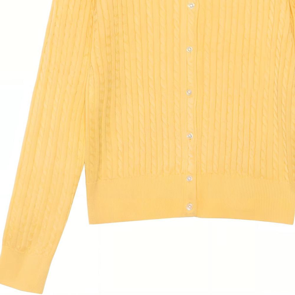Polo Ralph Lauren Solid Cable Knit Sweater Kids sweater Yellow CWPOSWEG6820241-700