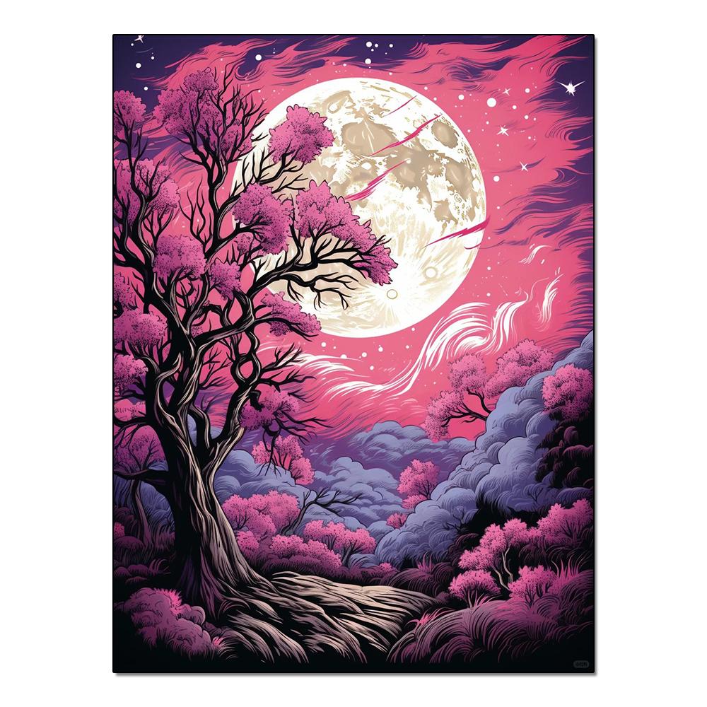 Landscape Sunset Diamond Painting Complete Kit DIY Mosaic Embroidery Hobby Handicraft Painting for Home Wall Decoration